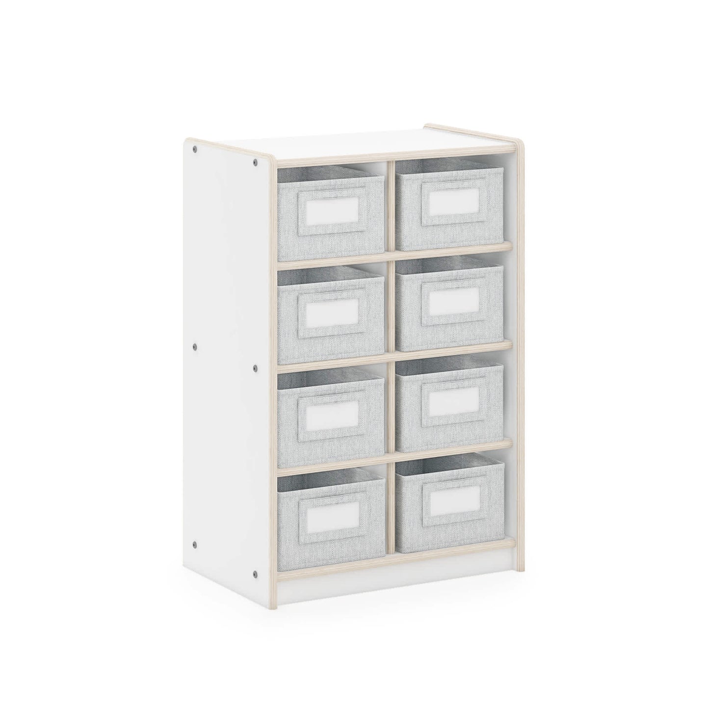EdQ 8 Cubby Bin Storage Organizer - 30"