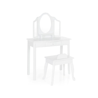 Kids' Vanity and Stool