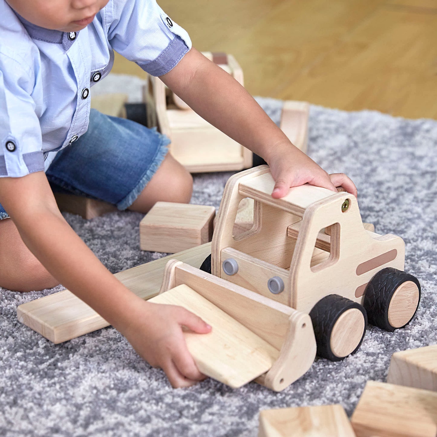 Wooden Front Loader