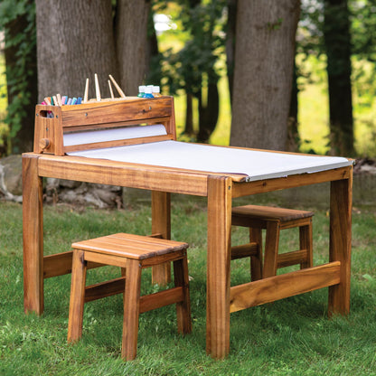 Acadia Outdoor Art Activity Table and Stool Set