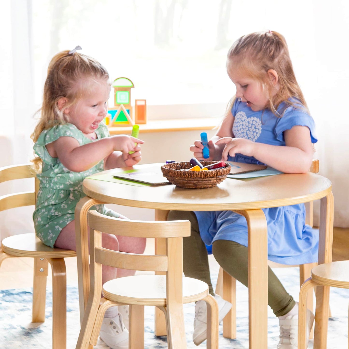 Nordic Table and 4 Chairs Set