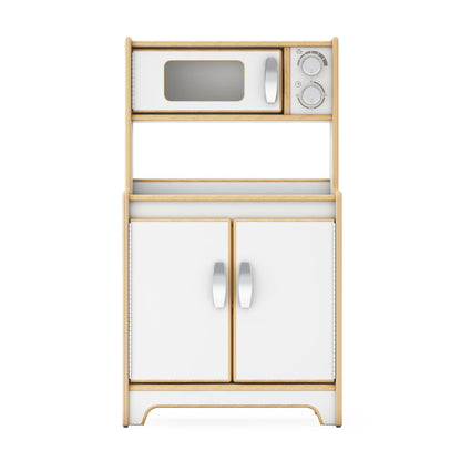 EdQ Kitchen Microwave and Cupboard