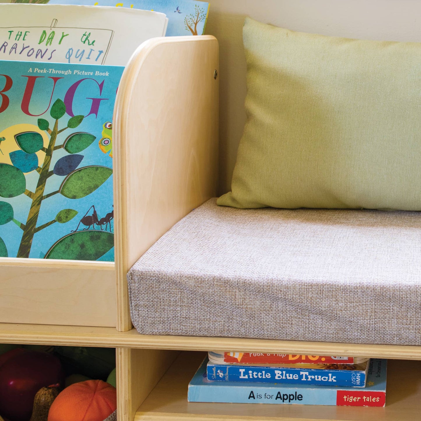EdQ Reading Nook with Bins